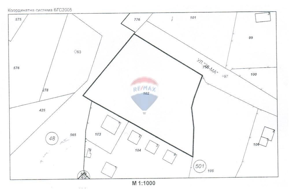 Продава се Парцел в с. Българево, Област Добрич - 3101 кв.м за 8 €/кв.м - Снимка #1