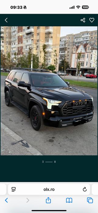 Toyota Sequoia TRD Pro 2024 UNICĂ ÎN ROMÂNIA