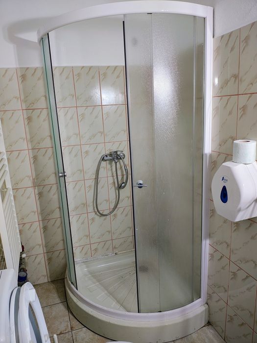 Cabina dus. Folosită