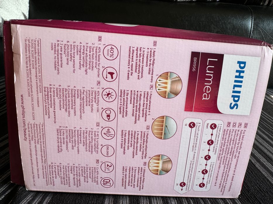 Фотоепилатор Philips Lumea Prestige BRI 965