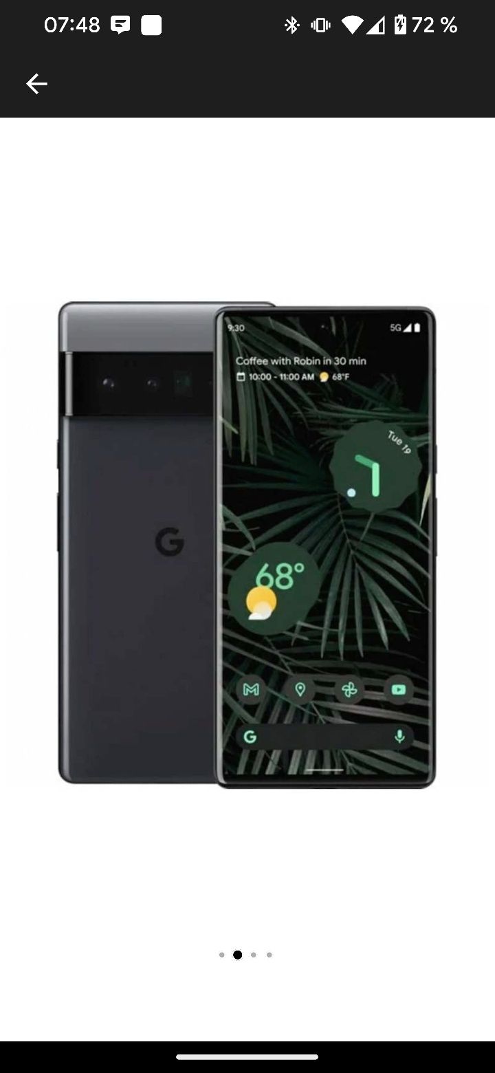 Telefon mobil google pixeli 6 pro