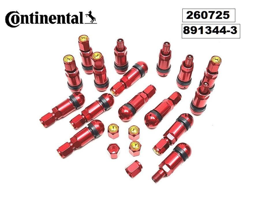 Вентили Continental Червени /12 бр./ -891344-3