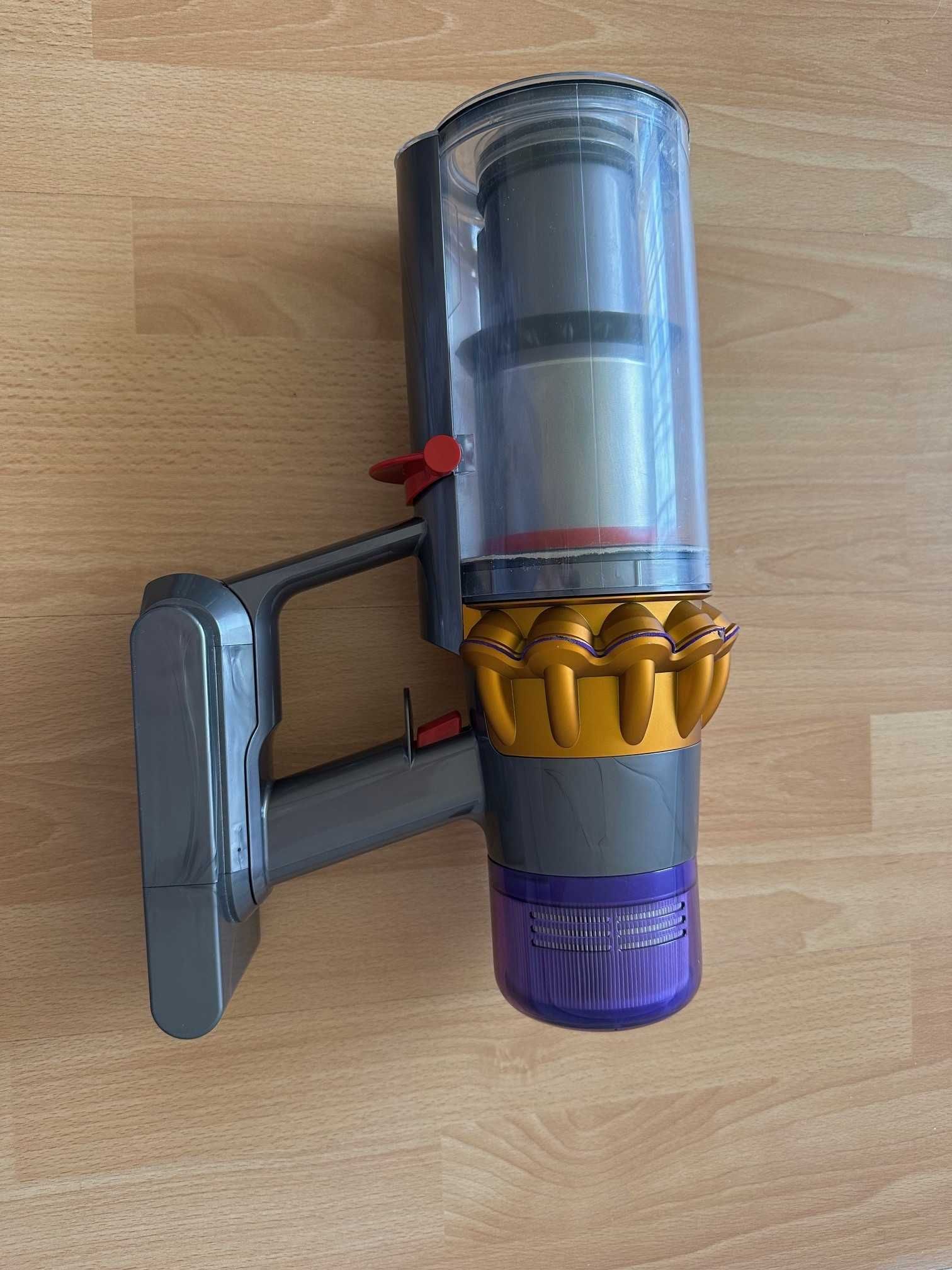 Вертикална прахосмукачка Dyson V15 Detect Absolute, LCD дисплей,660 W