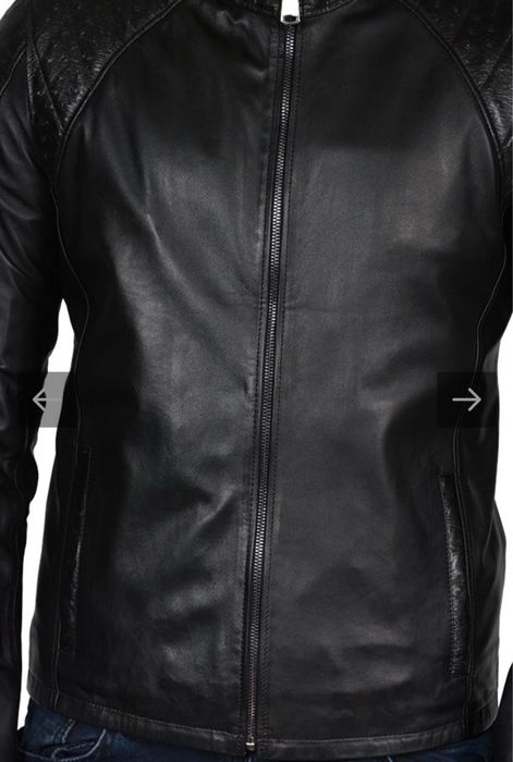 Мъжко яке естествена кожа