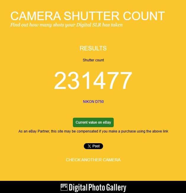 Nikon D750 - BODY - 231.000 de cadre - Aparat foto DSLR