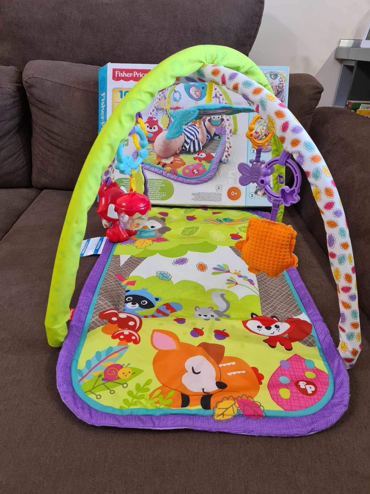 FISHER PRICE Активна гимнастика 3в1 ГОРСКИ ЖИВОТНИ