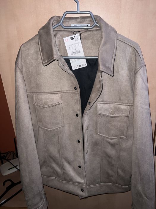 Мъжко бежово яке Zara
