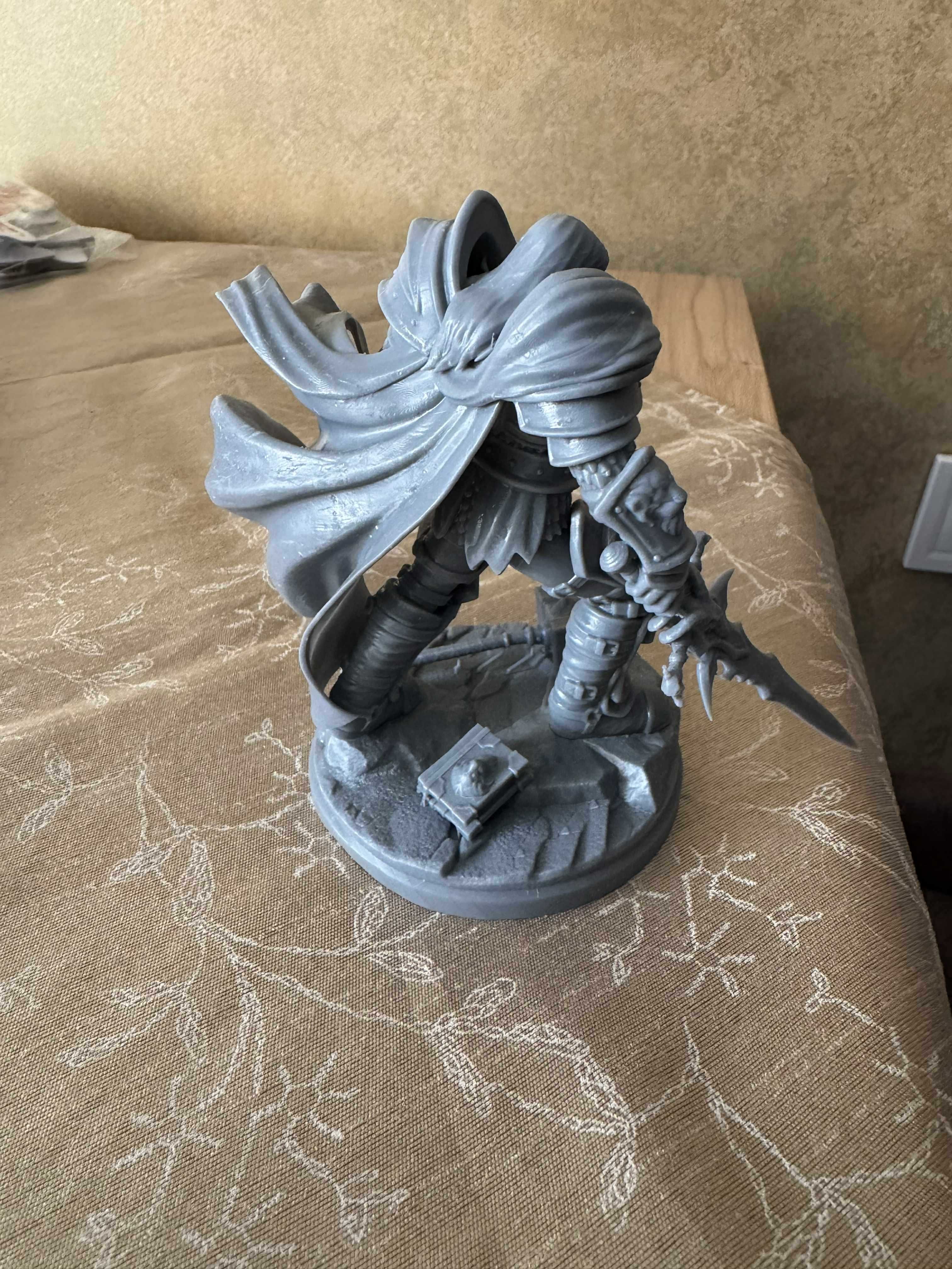 3D статуетка на The Lich King - Arthas от World of Warcraft!