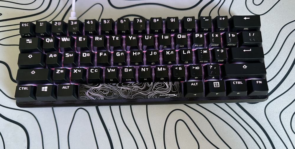 Клавиатура hyperx alloy origins 60