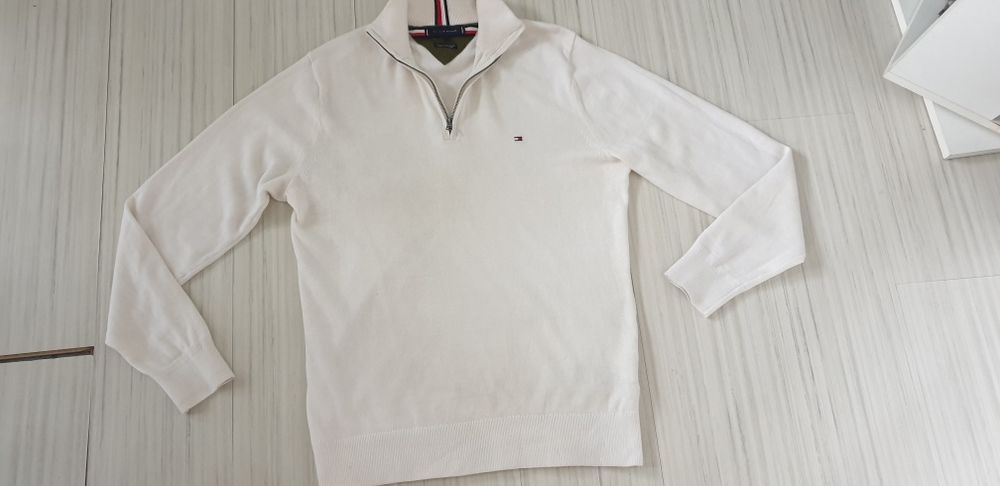 Tommy Hilfiger / Half Zip / L ОРИГИНАЛ! Мъжка Жилетка с 3/4 цип!