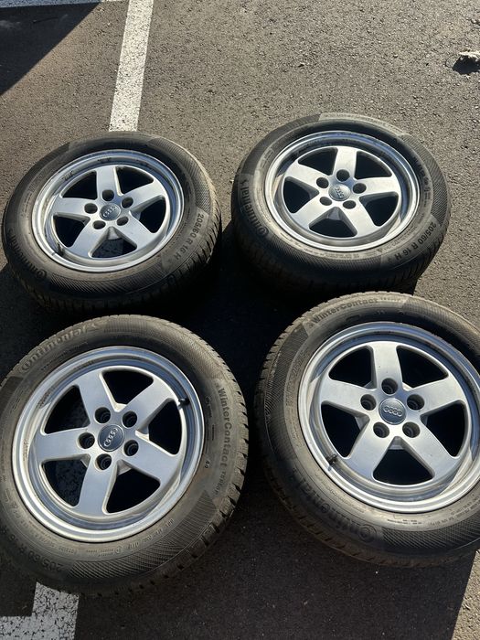 Jante 5x113 +cauciucuri 205 60 R16 Continental