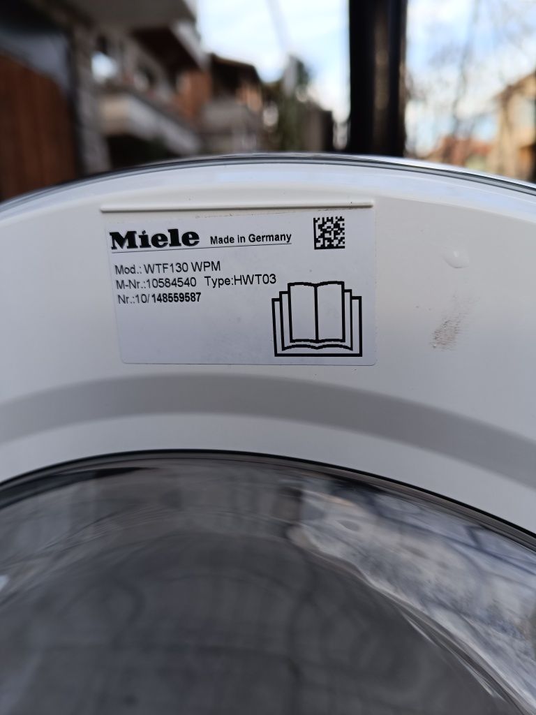 Пералня със сушилня miele