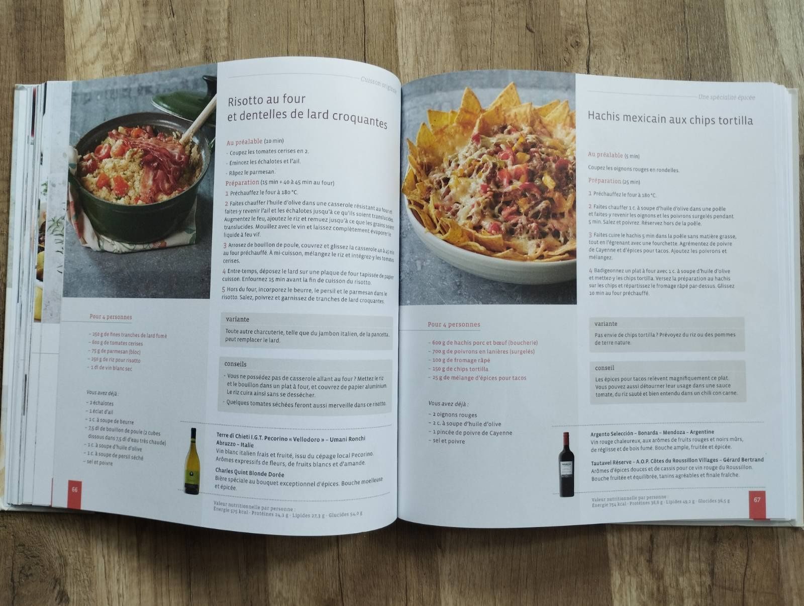 Кулинарна книга на френски Cuisiner avec 5 ingredients