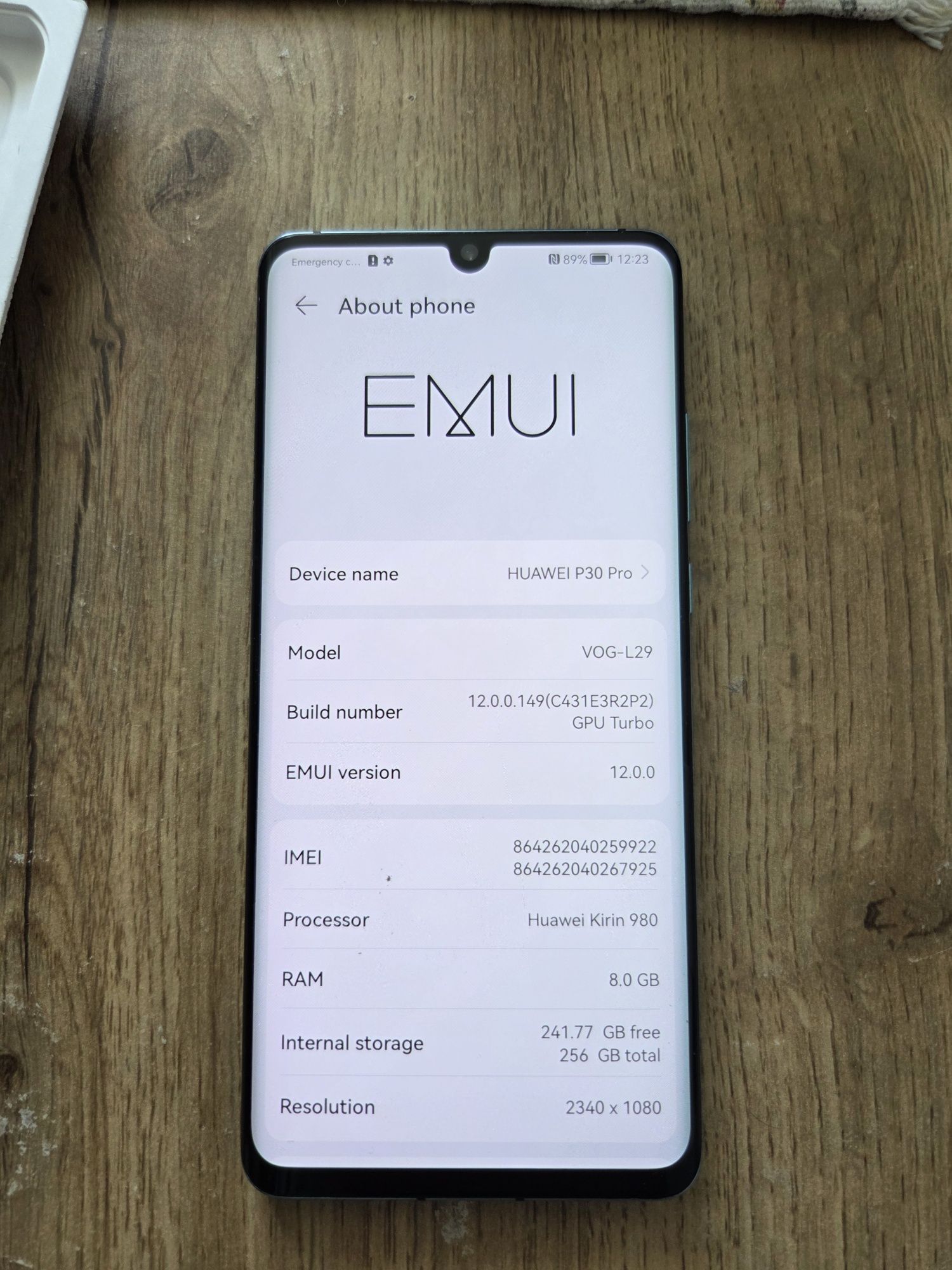 Huawei P30 Pro 8/256 GB Aurora