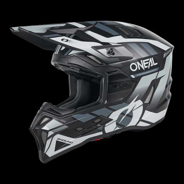 Ендуро каска O'NEAL EX-SRS DUST BLACK/GRAY V.26 Размери: S,M,L,XL,2XL