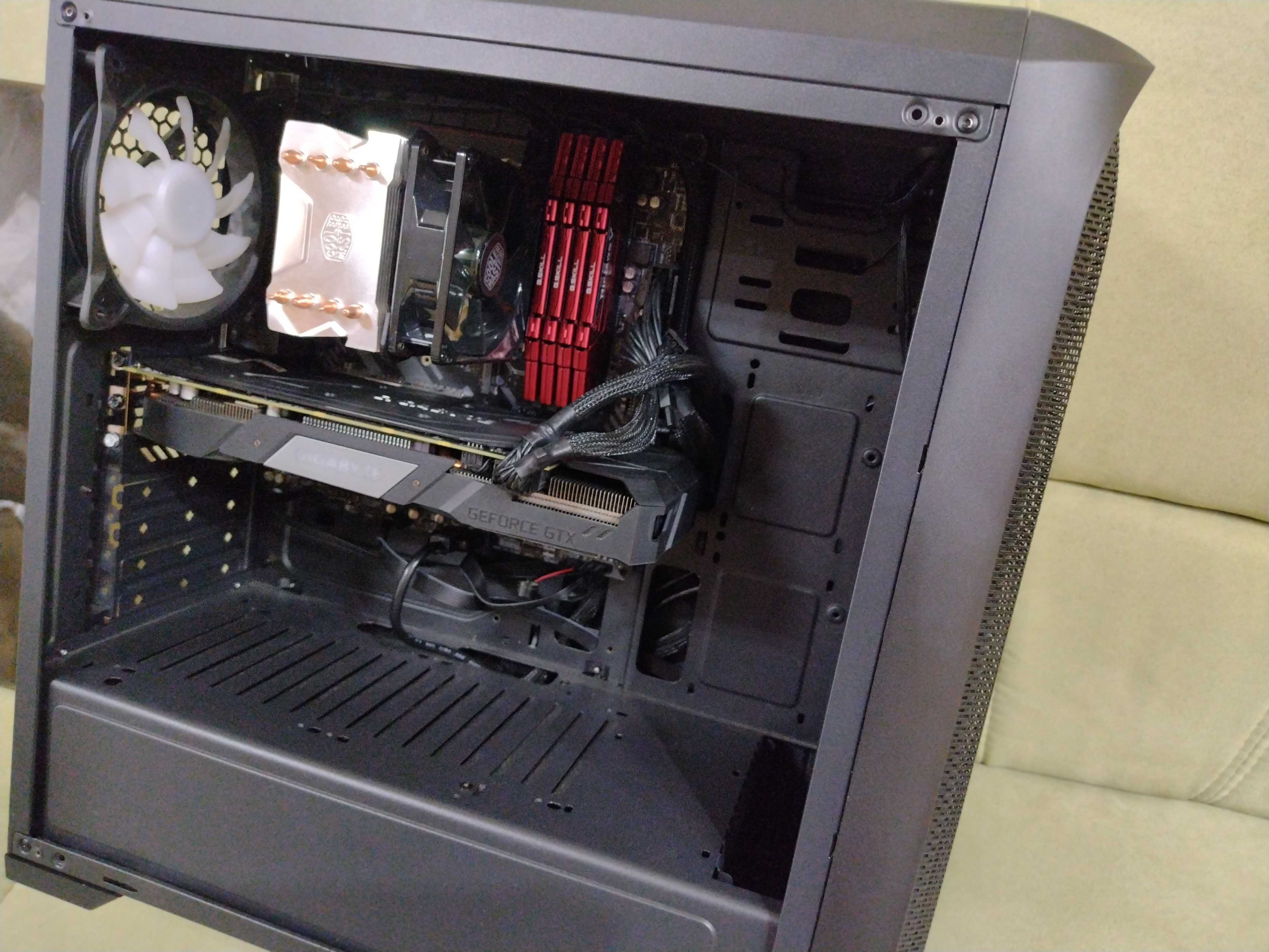 геймърски компютър i5 8600k / 16gb.ram/256ssd/1tb.hdd/GTX 1660 6gb.