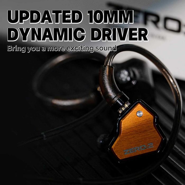 Linsoul 7Hz x Crinacle Zero:2 инчови слушалки с монитор.