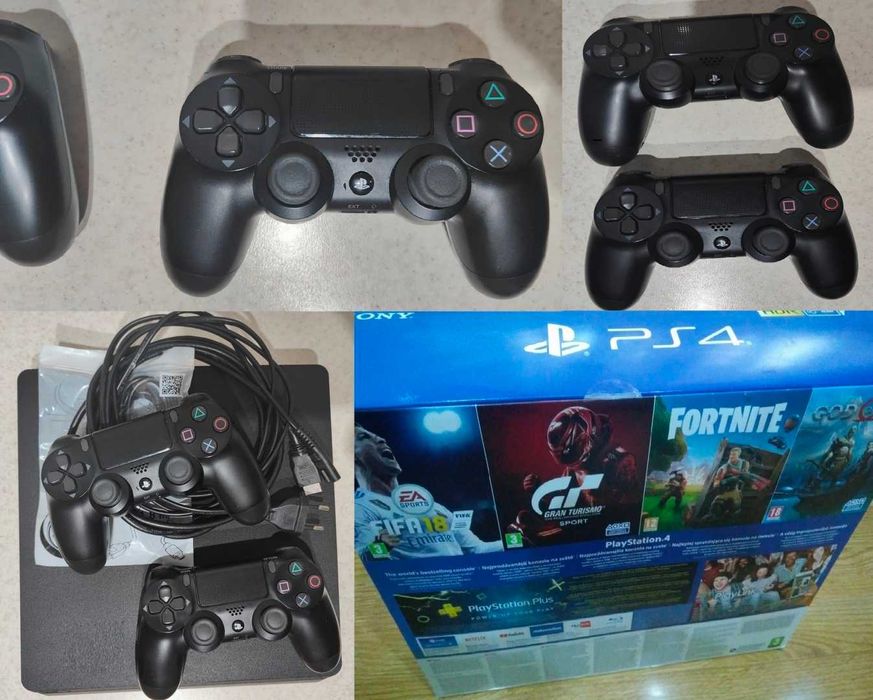 45 jocuri+PS4 1TB modat cu 2 Manete, cu FC 26, GTA V Mod Menu, MK 11