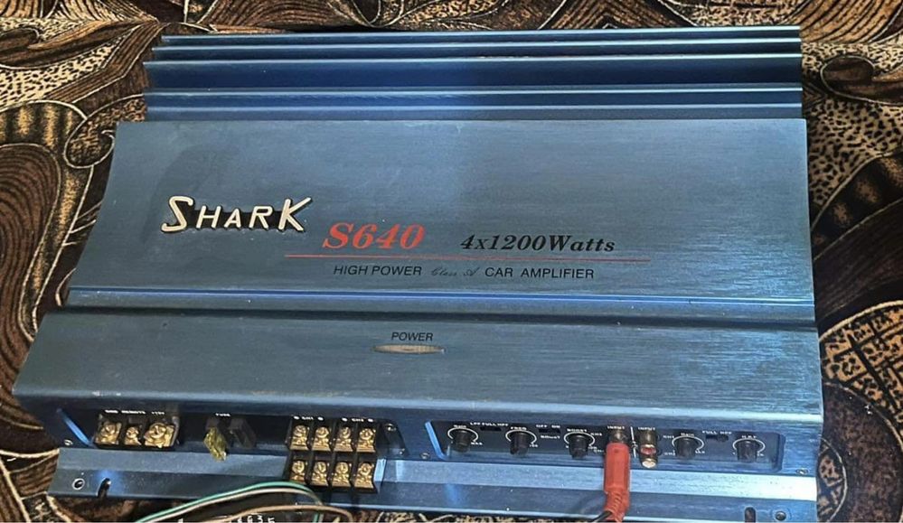 УСИЛВАТЕЛ SHARK S640 4X1200 watts