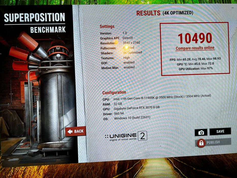 Геймърски i9 11900K/RTX 3070/32gb рам/Nvme+hdd 3,5tb/NZXT Top RGB