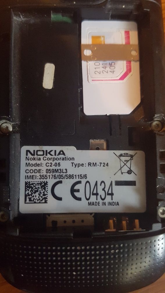 Nokia C2.05, liber
