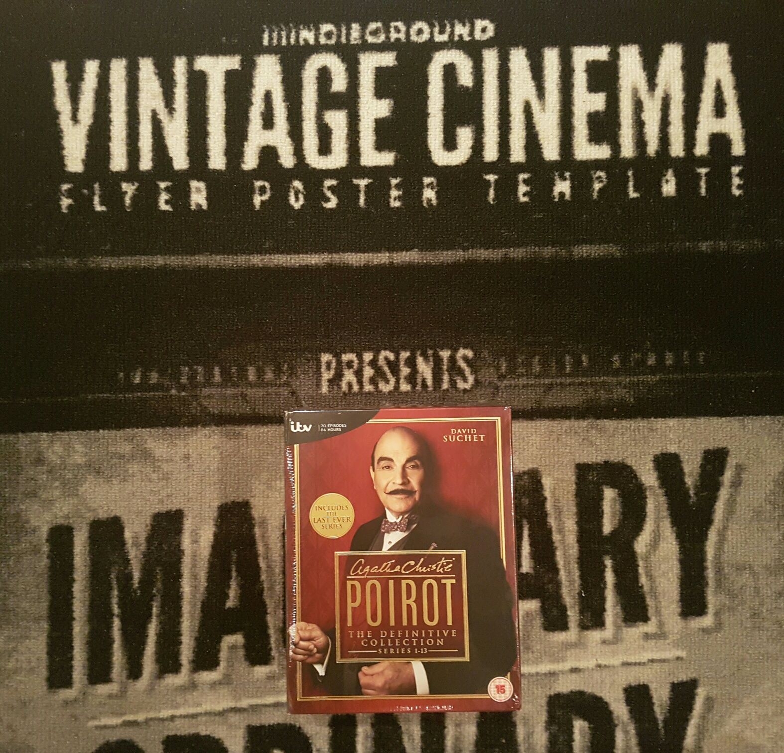 Film Serial Agatha Christies Hercule Poirot DVD Seasons 1-13 Original
