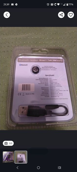 Casca bluetooth Smart Mercury Talk