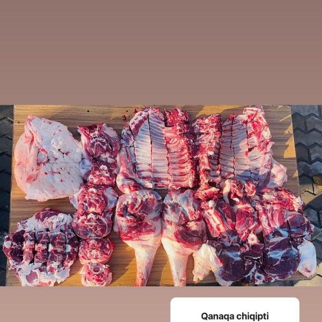 Qoylarimiz kilosi 85000 min somdan