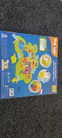 Puzzle Educativ din Spuma - Harta Lumii cu Steaguri si Capitale,5 ani+