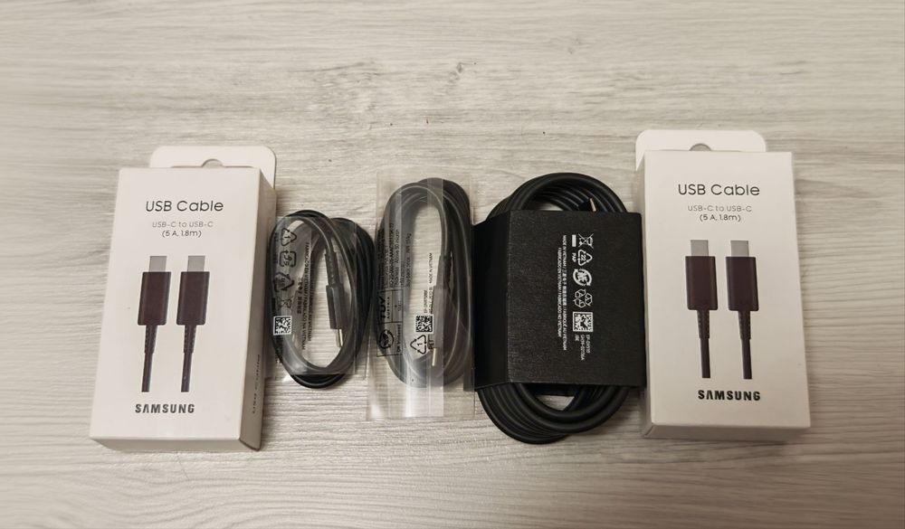 Cablu usb c to c Samsung 1m 3A/ 1m 5A și lung 1.8m bulk și retail