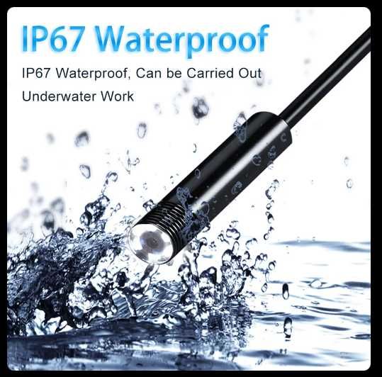 Video Endoscop Camera pe Telefon ptr Auto Instalatii