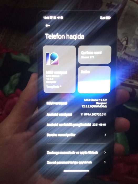 Xiaomi 11 t sotiladi