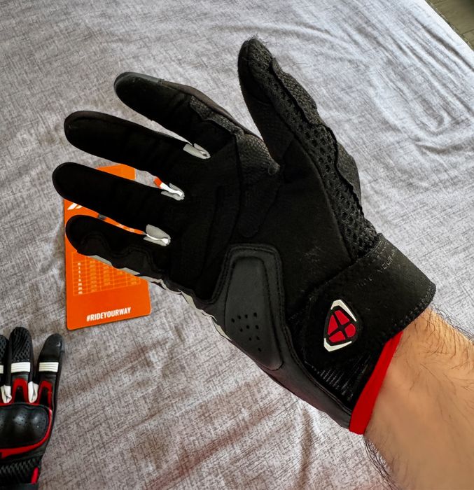 Manusi moto vara ixon rs2 piele /textil noi mărimea M