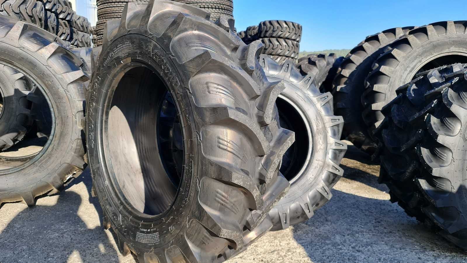 Cauciucuri noi 420/70R28 OZKA anvelope radiale tractor fata tubeless