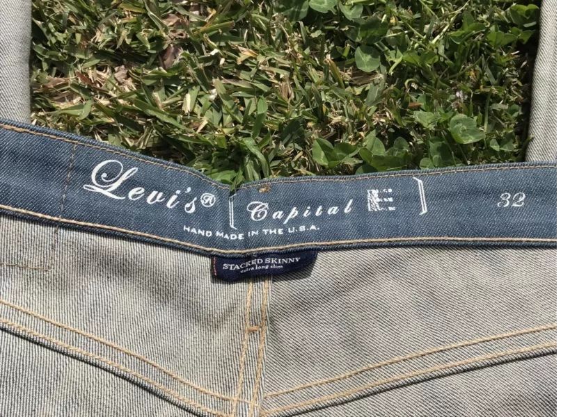 Blugi Levis Capital E Stacked Skinny marimea 32X36