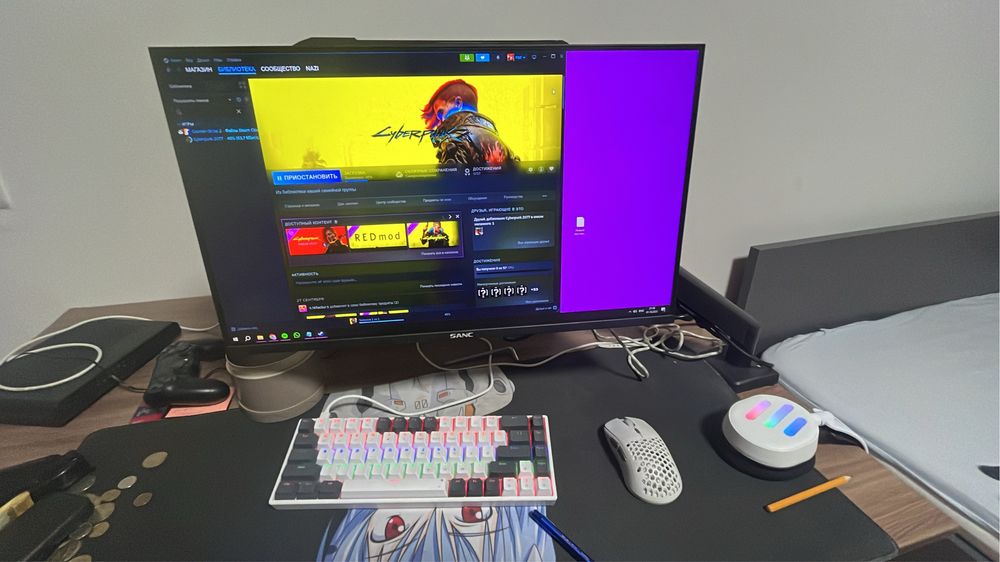 Игровой Компьютер+переферия i5-11400f gtx 1660super комплект