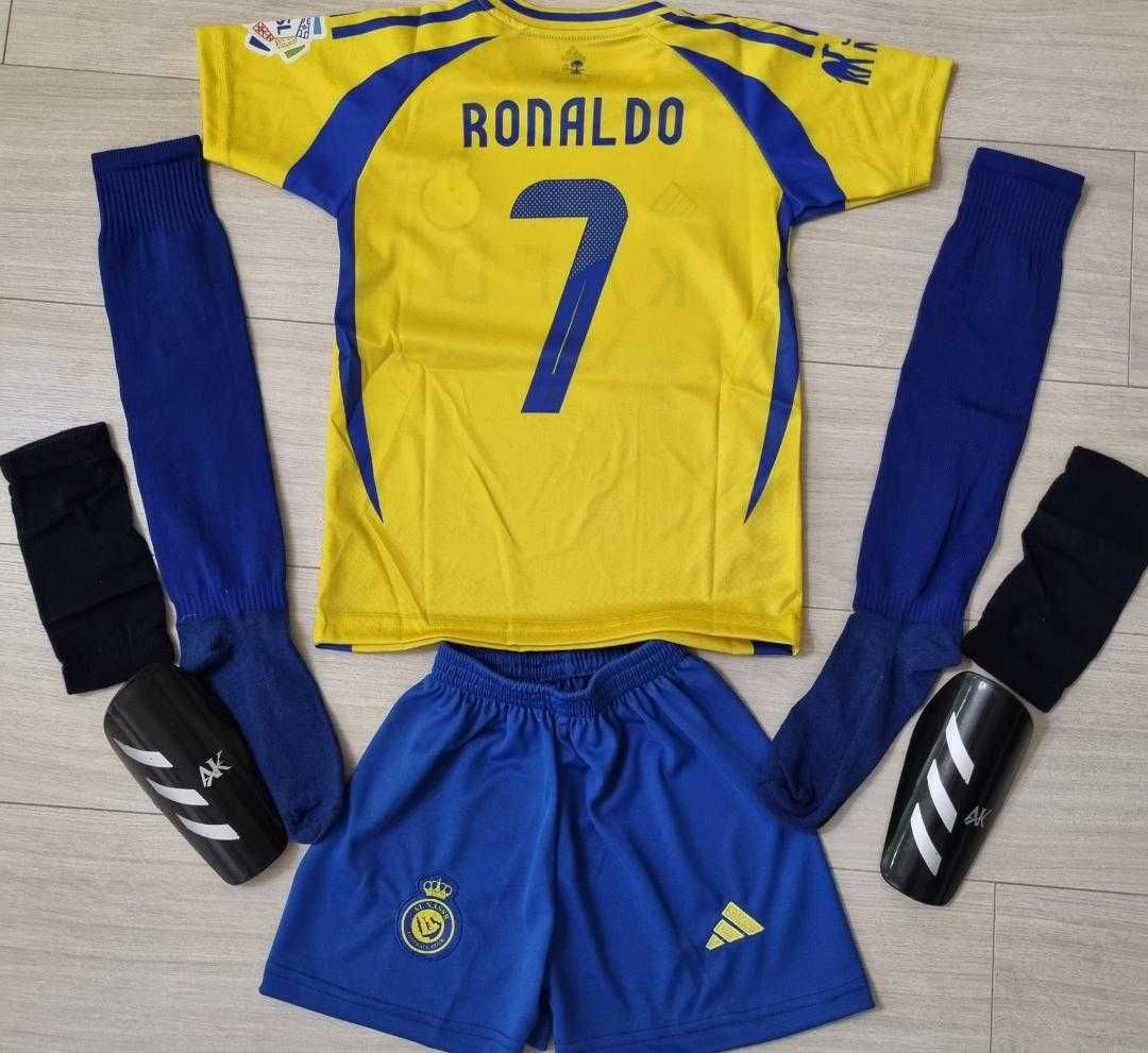 Echipamente fotbal copii 4/14 ani,RONALDO.AL NASSR si PORTUGALIA