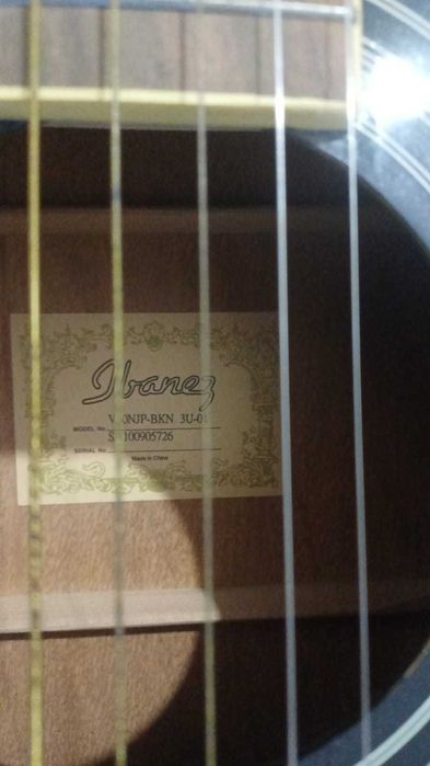 Chitară acustică Ibanez V50NJP-BKN + husă și accesorii