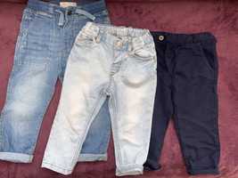 Pantaloni copii Zara  50 lei setul 9-12 m 12-18