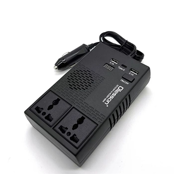 Инвертор за кола 12V към 220V – 200W, преобразувател