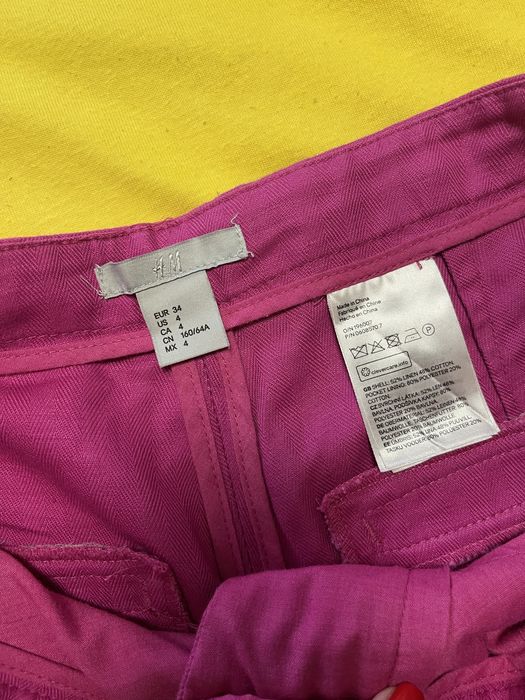 Неносен ленен панталон H&M