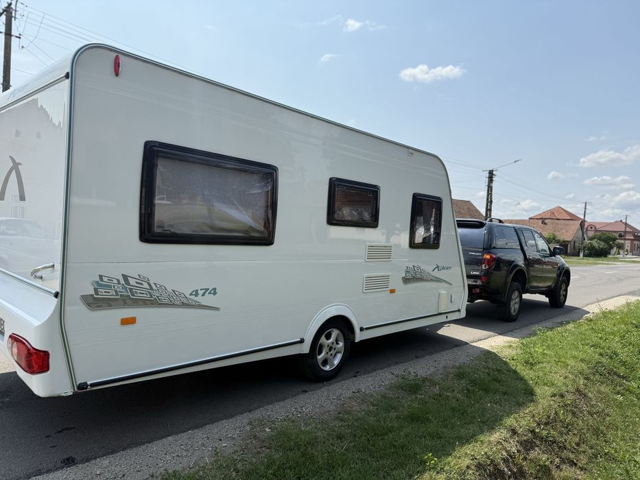 Rulota Elddis Xplore 474 cu pat matrimonial 2009
