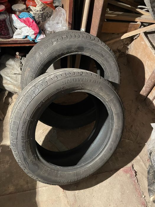 Зимняя резина 215/55/17 пара