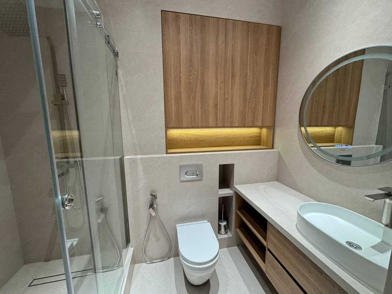 1-комнатная в ЖК «NRG U-Tower» видно Олий МАжлис ID: 3514