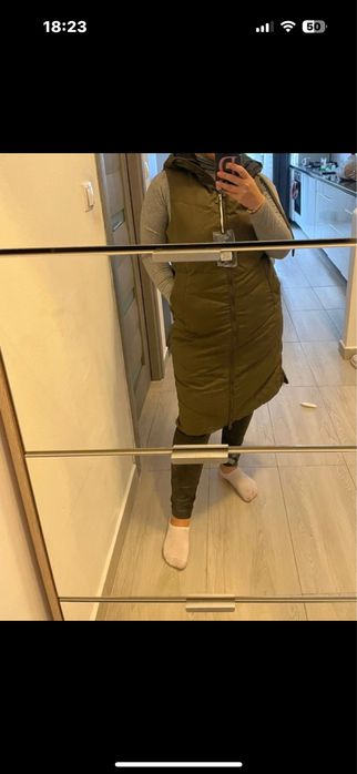 Vesta lunga ,material grosut