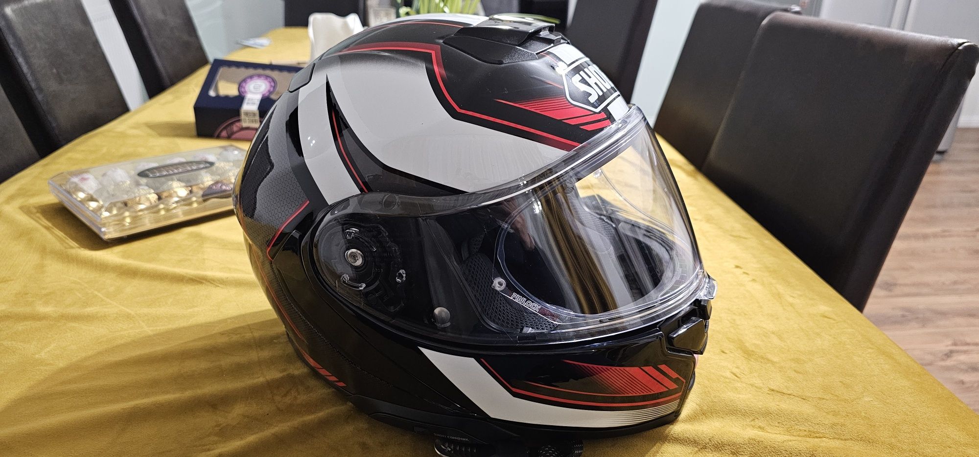 Shoei neotec 3 cu sena slr 3 marimea L