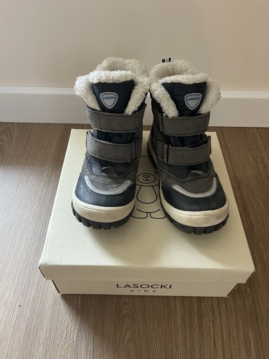 Боти Lasocki Kids тъмно сини
