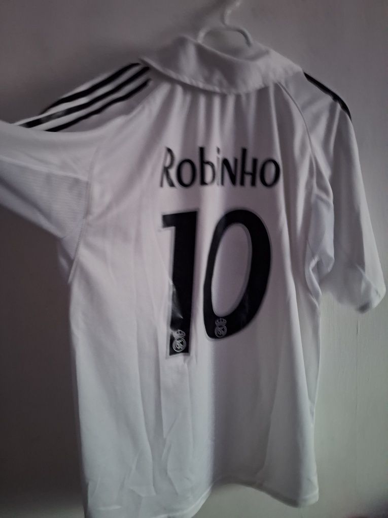 tricou robinho real adidas L ca nou