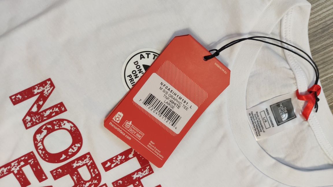 Нова мъжка тениска The North Face L size