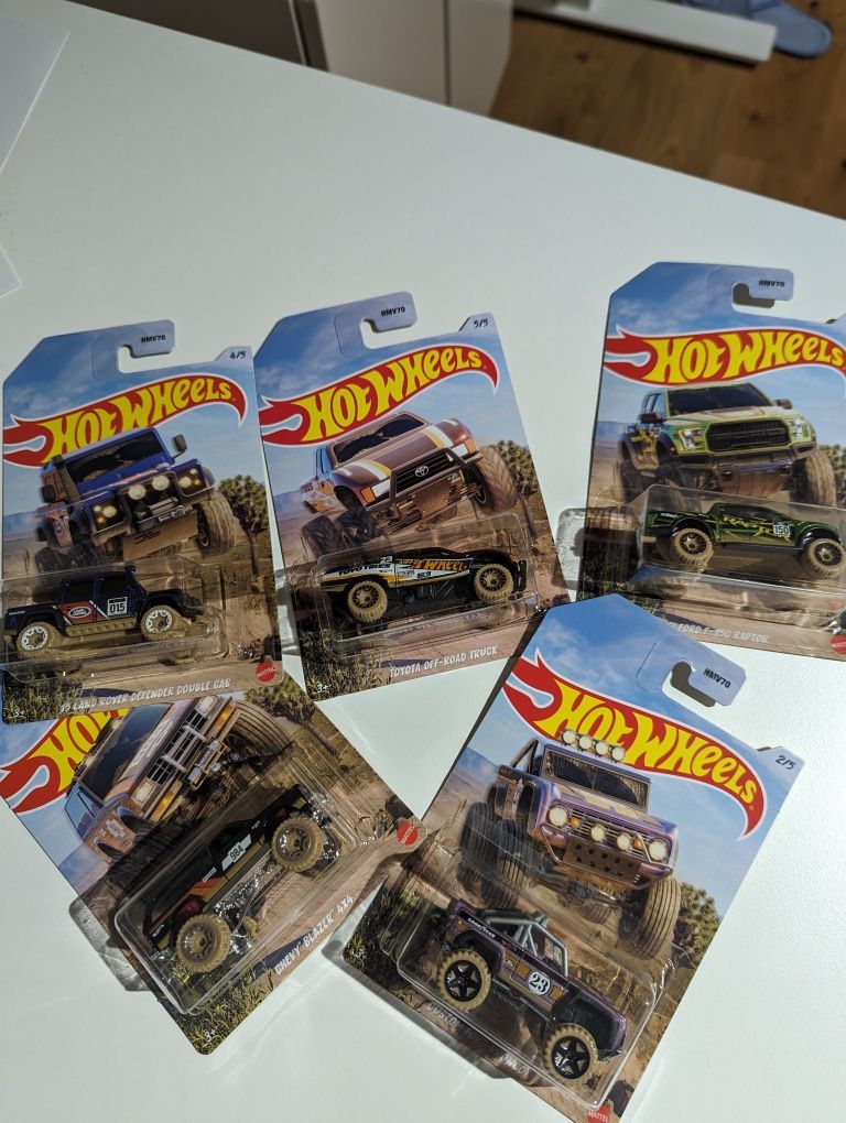 Set 5x 2023 Hot Wheels Off-Road Mud Runners